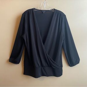 Talbots Wrap Blouse